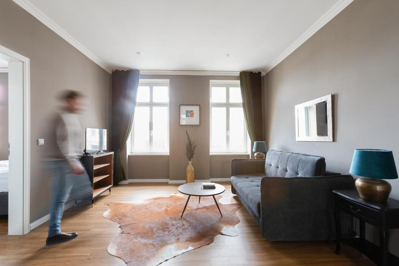 Leipzig-Suites No.12 4 Zimmer Apartment Und Balkon Εξωτερικό φωτογραφία